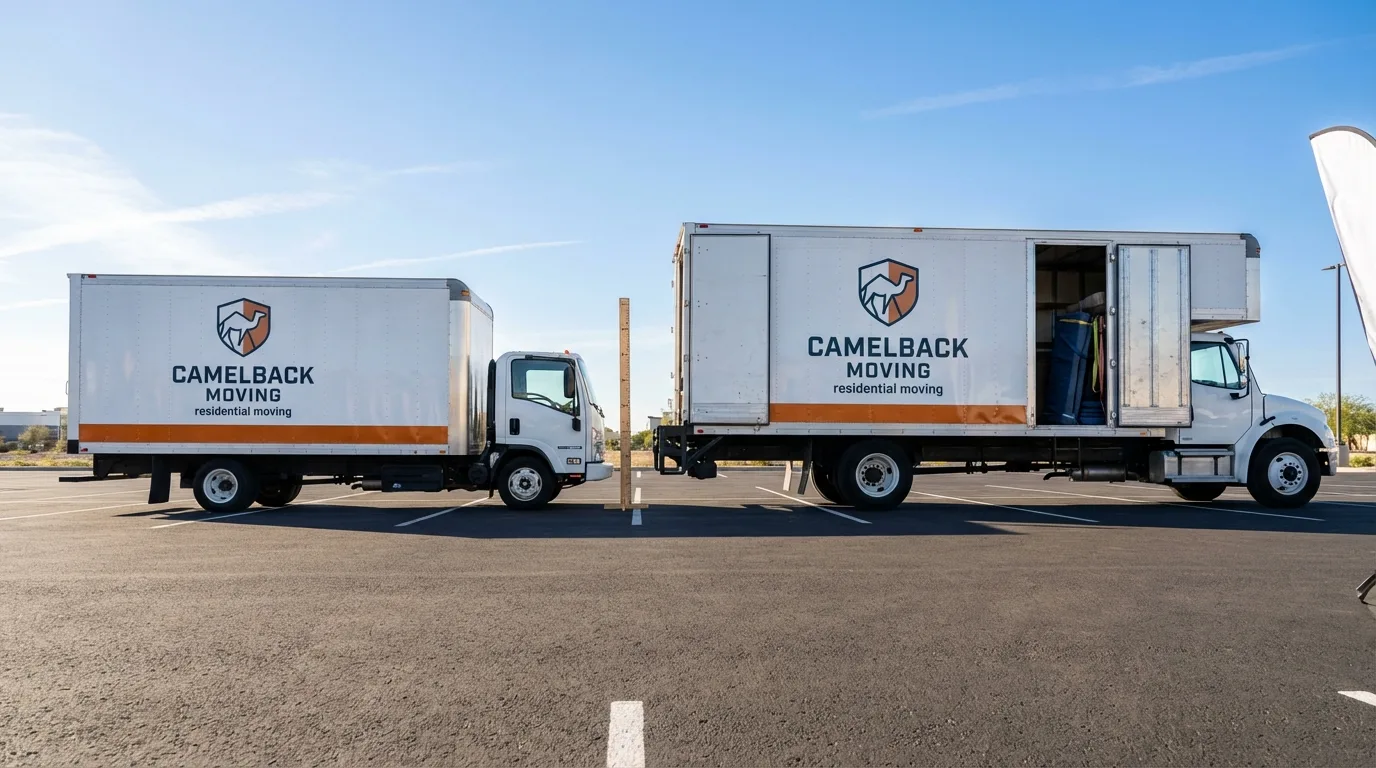 Moving truck size capacity guide in Sammamish